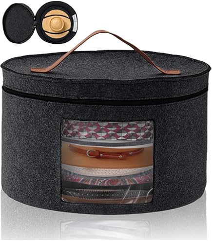 Hoedenbox met Streepjes Beige by Lierys - € 79,95