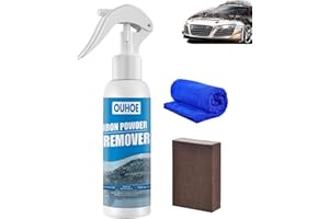 DINNIWIKL OUHOE Iron Powder Remover, Car Rust Removal Spray, RustOut Instant Remover Spray, Iron Powder Remover for Car (30ml, 1pcs)
