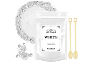 UMIKEL Polvere di Mica 100 g - Colorante resina epossidica metallizzata pigmento resina epossidica, colorante di sapone, colorante in polvere per decorazione della resina, candela, sapone, slime, trucco,