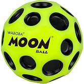 Waboba Moon Ball - Highest Jumping Rubber Ball - Patented Original Design - Ball Crater Produces Bounce Sound on Impact - Eas