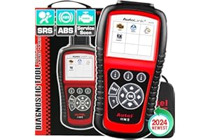 Autel AutoLink AL619 2023, najnowszy skaner OBD2 ABS, SRS Airbag Scan Tool, wyłączanie świateł ostrzegawczych, gotowy do testowania, wersja zaawansowana MaxiScan MS309/ AL519/ ML519/ ML619