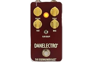 Danelectro The Eisenhower Fuzz Octave Electric Guitar Effects Pedal, full size, EF-1