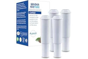 GOLDEN ICEPURE Filtr do kawy z certyfikatem TÜV Süd, kompatybilny z Jura White 60209 68739 62911, w tym różne modele Nespresso 4 sztuki firmy EVERSPRING CMF002 (faktura)