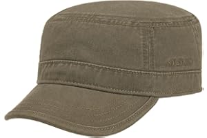 STETSON Czapka wojskowa Gosper Army damska/męska - Urban wojskowy z daszkiem, zamknięta z tyłu wiosna-lato