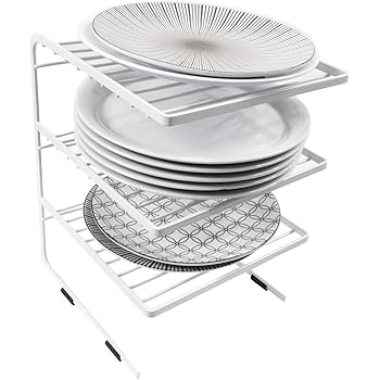 Metaltex 364202095 Silos Eck-Schrankeinsatz, 2-Etagen, 25 x 25 x 19 cm