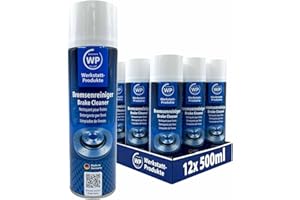 MW 12x Dosen WP Bremsenreiniger 500 ml original von Werkstatt-Produkte Sprüht 360° in jeder Lage
