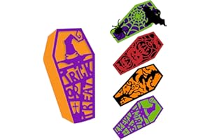 ORIGACH Boîte de cercueil d'Halloween Métal Matrices de Découpe Modèle Moule pour DIY Album de Scrapbooking Papier Carte Craft