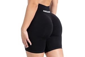 SMILODOX Shorts Damen - Maria Solid Scrunch Kurze Hose - Shaped Fit Sporthose, Hotpants Damen kurz Booty Scrunch, elastischer Bund, angenehm auf der Haut
