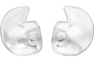 DOC'S PRO PLUGS Doc's Pro DFF04 Small Vented Ear Plugs - Clear