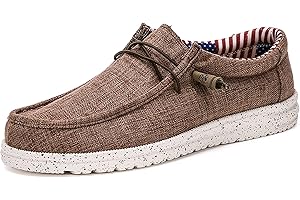XINGHUANHUA Mocassini Uomo Comode Leggero Scarpe Casual Scarpe da Barca Scarpe da Ginnastica Slip On Guida Basse Scarpe Traspirante