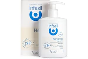 Infasil, Detergente Intimo Neutro pH Specialist, Detersione Delicata, Formula a pH Fisiologico, Clinicamente Testato su Pelli Sensibili, Rispetto e Delicatezza per Tutta la Famiglia, 200 ml