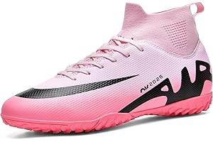 MINGSIBO Scarpe da Calcio Uomo Sportivo All'aperto Professionale Scarpe da Calcetto Erba Sportivo All'aperto Bambino Calcetto