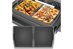 GADITIEK Backschalenteiler kompatibel mit Tefal OptiGrill XL, Elite XL, Plus + XL, Elite Plus XL, Backschale Backform Zubehör für Tefal Optigrill, 2 x Backschaleneinsatz aus Silikon