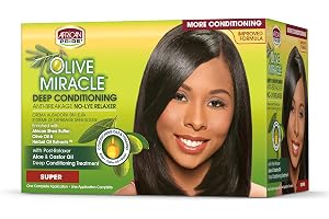 African Pride Olive/Mir Relaxer Kit Super