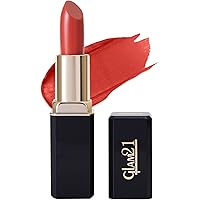 Glam 21 Comfort Matte Lipstick |Highly Pigmented Lip Color|Smooth Silky Texture|Smudge Proof formula|Moisturizes & Hydrates L