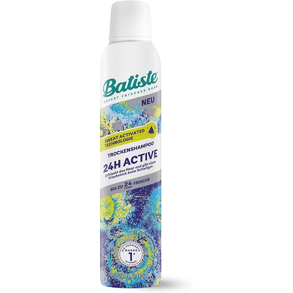 Batiste Wildflower Trockenshampoo 200 Ml - Für Frische, Voluminöse Haare Mit Blütenduft