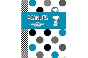 Peanuts® 12-Month 2026 Monthly/Weekly Planner Calendar