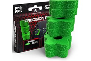 ProFPS Precision Rings - 6 Anelli, Morbido+ - Accessori Gaming per Controller PS5 / Controller PS4, Joystick Xbox - PlayStation 5, PS5 Console, PS4 Pro Gadget - Migliora la Precisione e Controllo