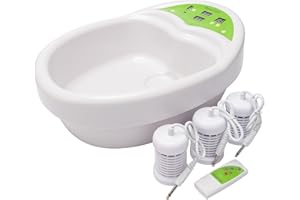 ‎CHI-ENTERPRISE Royal Spa, Fußelektrolysebad, Fußbad, mit 3 Spulen, Elektrolyse Fußbad, Fußwanne