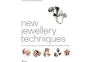 New Jewellery Techniques. Curved Scoring and Folding for Metalwork and Silversmithing