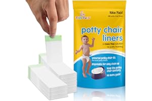 TIDY TOTS TidyTots - Sacs jetables pour pot pour bébé - Pack économique – universels (conviennent à la plupart des pots) - 32 sacs