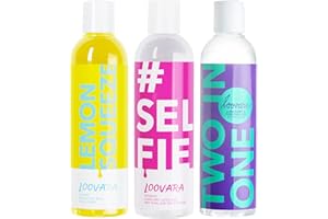 Loovara Gel lubricante y Aceite de masaje pack 3x250 ml - HAPPY WEEKEND – Set de aceites de masaje y lubricantes nutritivos, veganos, naturales, probados dermatológicamente, seguros con preservativos