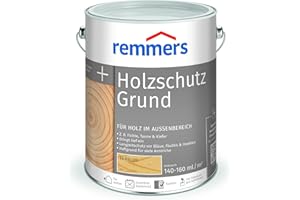 Remmers Holzschutz-Grund farblos, 5 Liter, Holz Imprägnierung für außen, Holzschutz vor Pilzen und Insekten, atmungsaktiv, überstreichbar