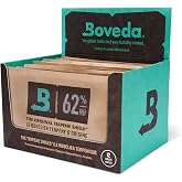 Boveda-Bitkisel Depolama |% 62 RH Nem Kontrol Paketi | 1 Pound (450 gram) i&ccedil;in Up ile Kullanımı i&ccedil;in B&uuml;y&uuml;k Beden | Bireysel K
