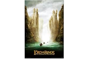Grupo Erik The Lord Of The Rings Argonath Poster - 36 x 24 inches / 91.5 x 61 cm - Shipped Rolled Up - Cool Posters - Art Pos