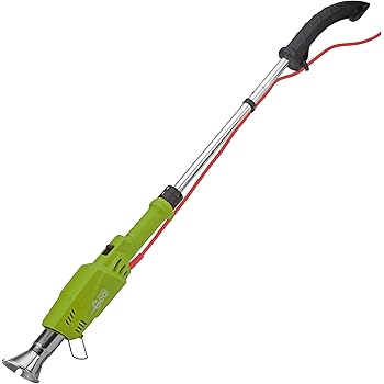 Dapetz Bruciatore Per Erbacce A Gas Con Accensione Automatica – Lanciafiamma Regolabile Da 80 Cm – Diserbo Ecologico Senza Chimica