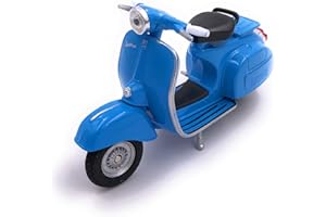 H-Customs Vespa Scooter Roller Cruiser Produit sous Licence 1: 34-1: 39 Bleu