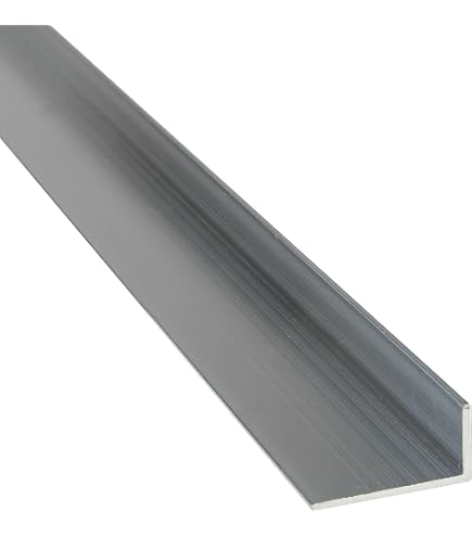 B&T Metall Profilo a T in alluminio 40 x 40 x 3 mm in AlMgSi0,5 F22, saldabile, adatto all'anodizzazione, lunghezza circa 1 m (1000 mm + 0/- 3 mm