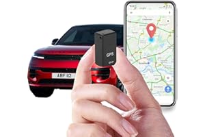AIYING Car GPS Tracker,Magnetic Mini GPS Real Time Car Locator,Long Standby,Portable Magnet Install, Real-Time Positioning Tracking Device for Car, Truck, Bicycle, Motorbike, Scooter