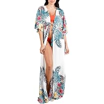 shermie Floral Kimono Swimsuit Cover 