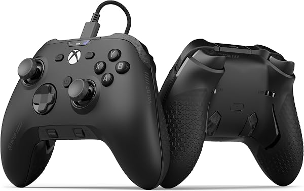 SCUF VALOR Wired Performance Xbox Controller – Customizable Back Paddles, Instant Triggers, Anti-Drift TMR Thumbsticks, Audio Controls, Xbox Series X|S, Xbox One, Windows PC – Black - 1