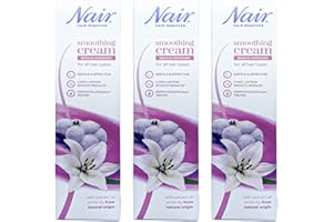 LE LTD Nair Hair Smoothing Removal Cream Bikini & Underarm 100ml Pack of 3