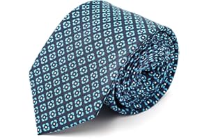 BRERA 67 Cravatta Uomo Elegante in Seta | Cravattino per Completo 150x7 | Cravatte Slim per Vestito da Cerimonia e per Abiti da Lavoro - Diversi Colori e Fantasie