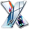 iVoler Cover per Oppo Find X3 PRO 5G, Custodia Trasparente per Assorbimento degli Urti con Paraurti in TPU Morbido, Sottile M
