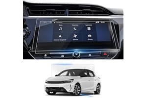 BSTW per 2024 2025 Nuova Opel Corsa F Pellicola Protettiva, per Opel Corsa Electric Yes GS 10 Pollici Multimedia Schermo Nano Pellicola per Navigazione Schermo 6H Antigraffio [2 Pezzi]