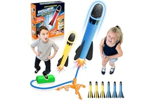 DejaNard Spielzeug ab 3-12 Jahre Junge, Outdoor Spiele für Kinder Raketen Spielzeug Gartenspielzeug Draußen Geschenk Mädchen Junge 4-12 Jahre Spiele ab 4 5 Jahren