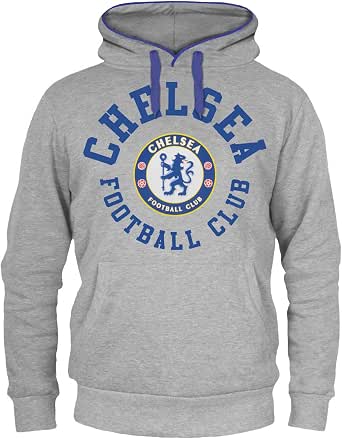 Felpa in pile originale Chelsea FC - con cappuccio e stampa graphic - uomo  - blu : Amazon.it: Sport e tempo libero