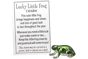 GANZ Lucky Little Frog Charm with Story Card!