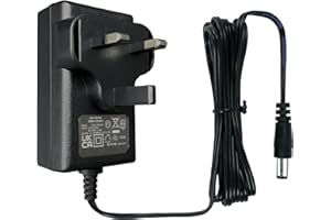 OXZEEWEE 12V 2A 24W 1.8M Long Power Supply Adapter, AC DC Switching Adapter (Input 100-240V, Output 12Volt 2Amp 2000mA), DC 12V 5.5x2.1mm Wall Mount Transformer Plug, UKCA Listed