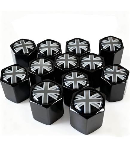 Tire Bouchon Pneu Tête De Mort - Lot De 4 - ABS Et Cuivre - Universel Voiture, Vélo, Moto Bouchons Valve