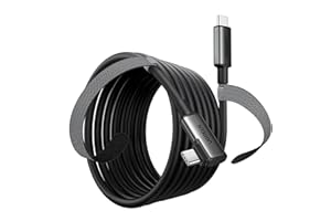 UGREEN Link Kabel kompatibel mit Oculus Quest 2/Pico 4 und PC/Steam VR, 4,8 m VR Link Headset-Kabel mit High-Speed-Übertragung und Schnellladung, USB 3.0 USB C auf C Kabel für VR-Headset und Gaming