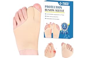 Impoditiongs Chaussettes Hallux Valgus, Correcteur Hallux Valgus, Écarteur d’Orteil Valgus, Protège contre les Frottements, Orthèse Hallux valgus pour Hommes & Femmes，Couleur de peau