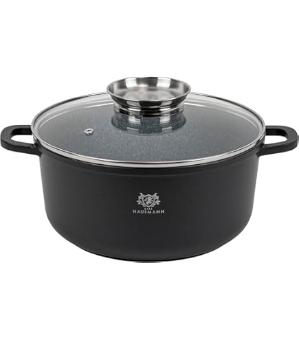 WECOOK EcoChef Lot de 3 poêles en e 18-20-24 cm en Alm forgé, Induction, 5 Couches Anti-adhésif