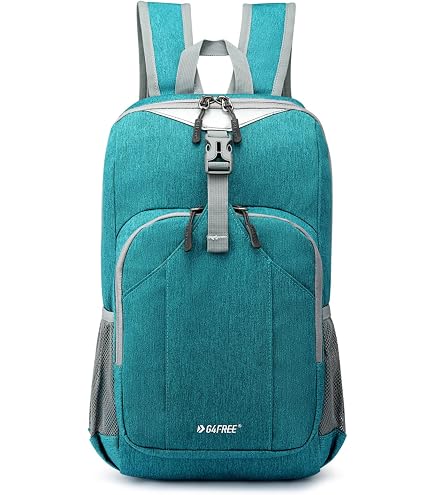 Sac à Dos Pliable PATIKIL 15-20L – Léger, Résistant à L'eau, Pour Randonnée, Vélo, Voyage