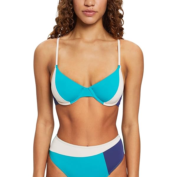 Top Bikini Donna Con Scollo A V E Guscio Rimovibile - Comodo Ed Elegante