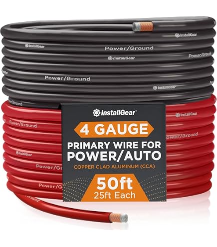 Kolossus Flex Kable 0 Gauge Power Wire Red OFC (Sold In 5 Foot...